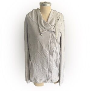 Lululemon Women’s Gray Zip Up Hooded Sweatshirt Jacket. Size 4